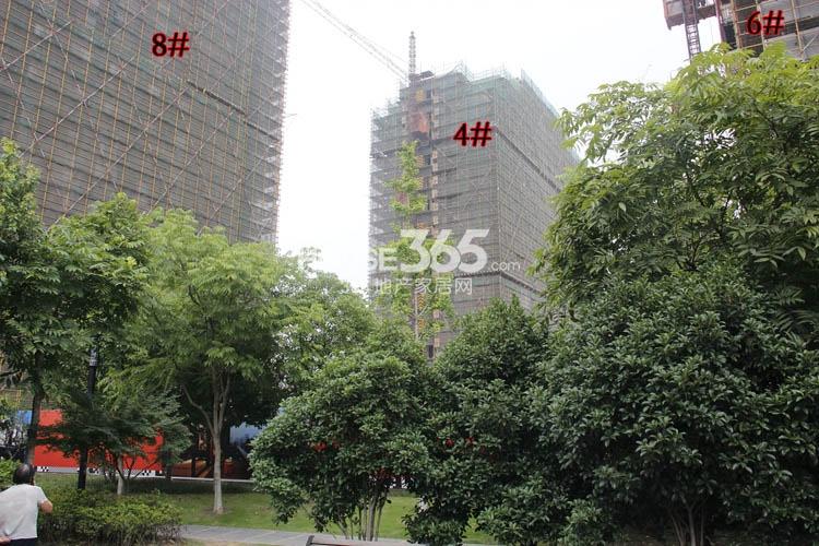 2014年6月武林外滩项目实景--4、6、8号楼