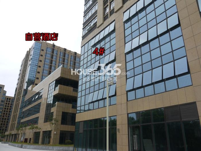 丁兰广场4号楼和自营酒店实景图 2014.7.19摄