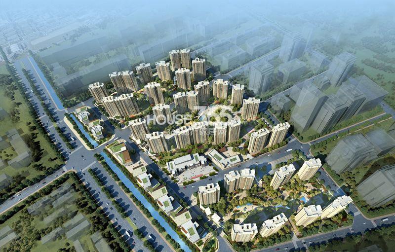 嘉里云荷廷项目鸟瞰图