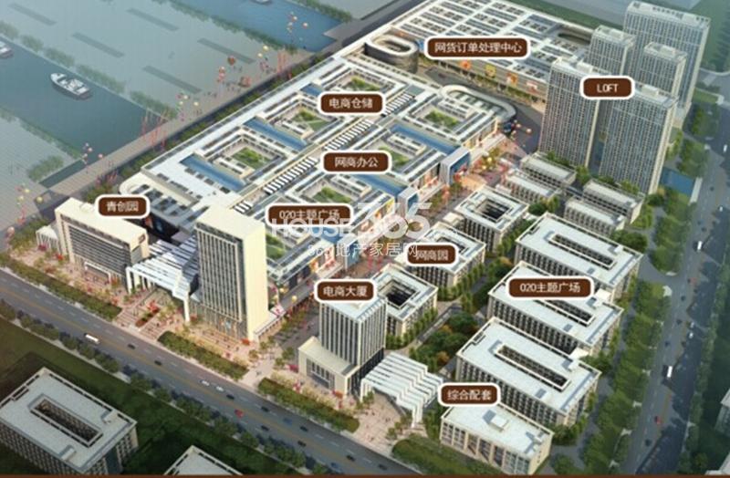 运通网城鸟瞰图