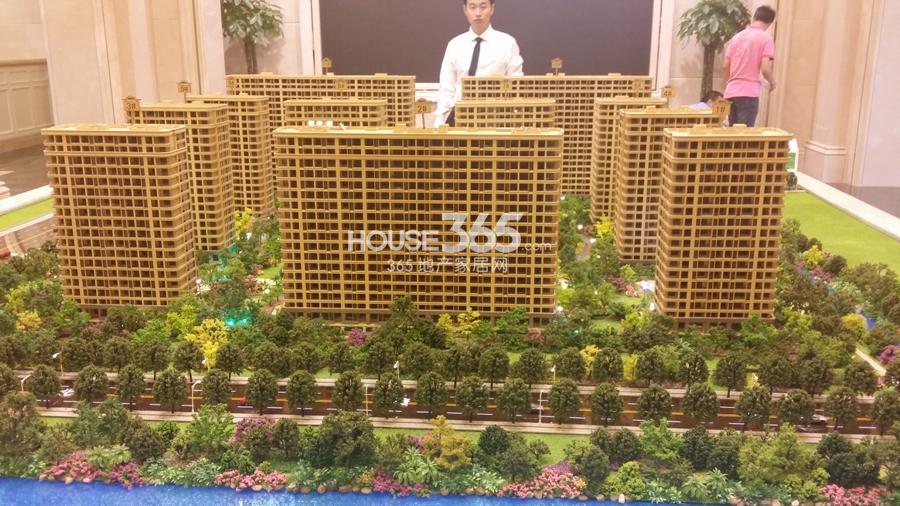 高运莱茵传奇沙盘实景图 2014.9.13摄
