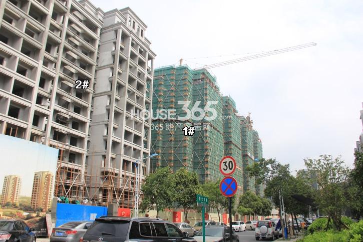 广大融城印象1、2号楼施工实景图 （2014年9月摄）