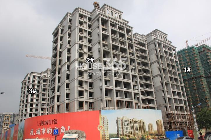 广大融城印象1、2、3号楼施工实景图 （2014年9月摄）