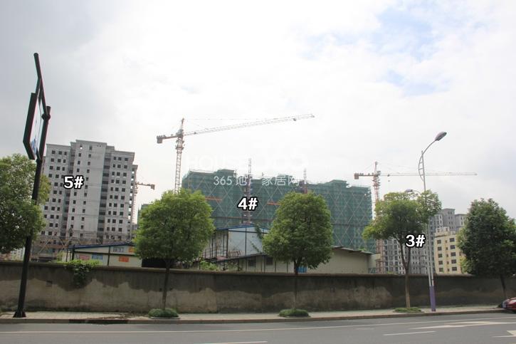 广大融城印象3、4、5号楼施工实景图（2014年9月摄）