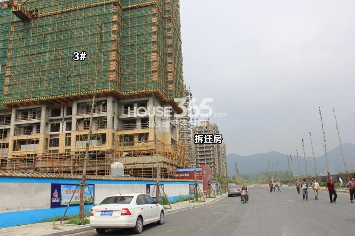 天阳晴朗3号楼施工实景图 2014年9月摄