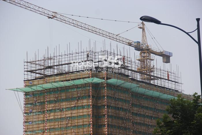 华元欢乐城项目二期施工进程（2014.9）