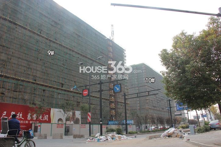 2014年10月下旬九龙仓碧玺项目实景--9、10号楼