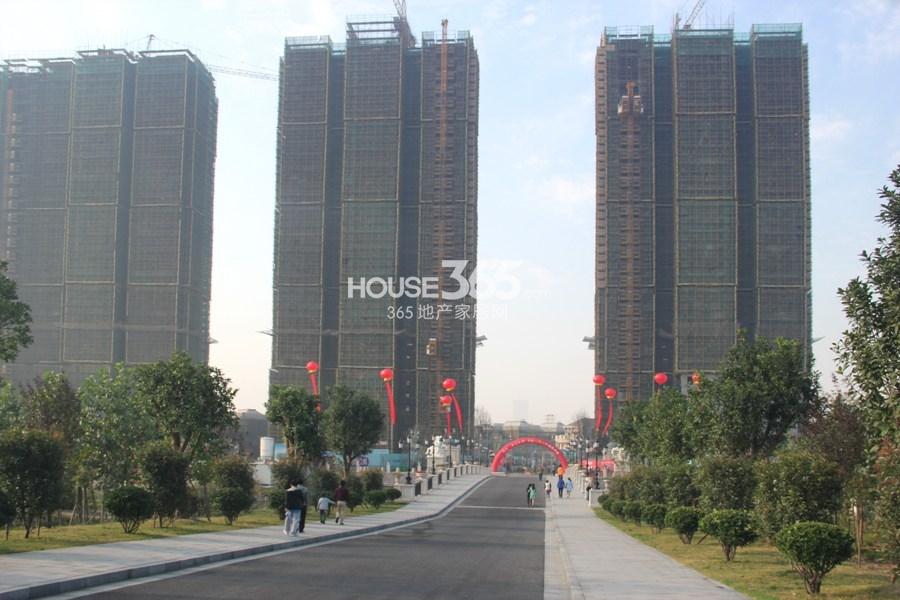 科尔世纪外滩5、6、7号楼实景图