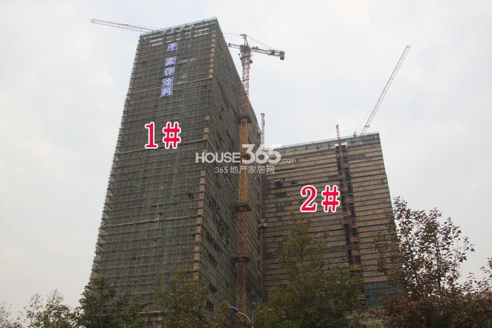 2014年11月下旬玲珑府叮当项目实景--1、2号楼