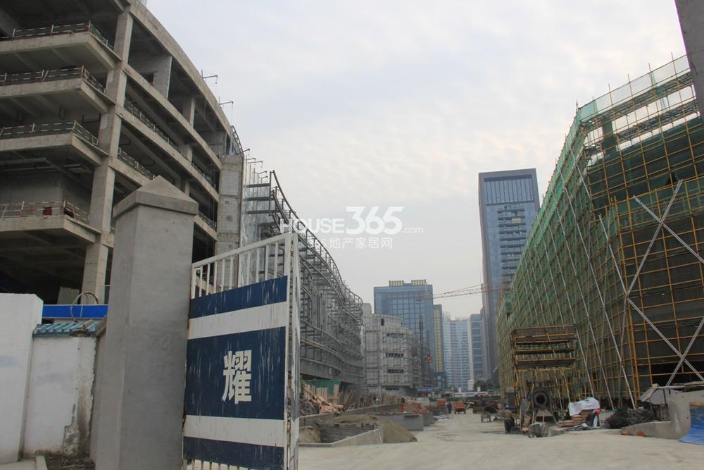 2014年11月下旬杭州印项目实景--施工现场