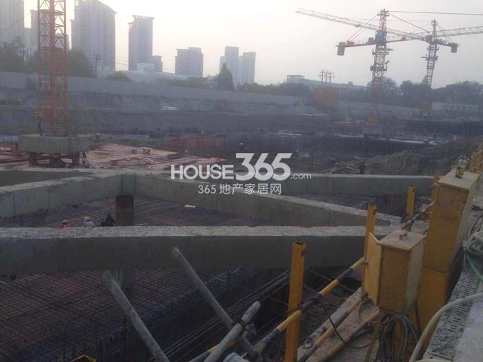 2014年11月底天阳尚景国际实景--二期施工现场