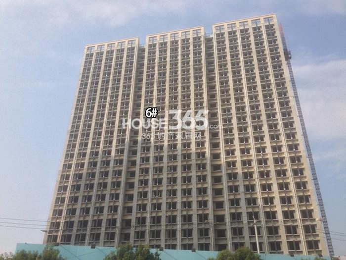 2014年11月底富越香郡项目实景--酒店式公寓6号楼