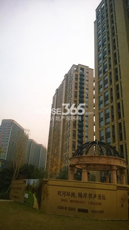 2014年11月底中国铁建国际城项目实景--住宅特写
