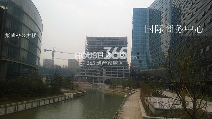 2014年11月底杭州新天地项目实景--国际商务中心、时尚主题百货、集团办公大楼