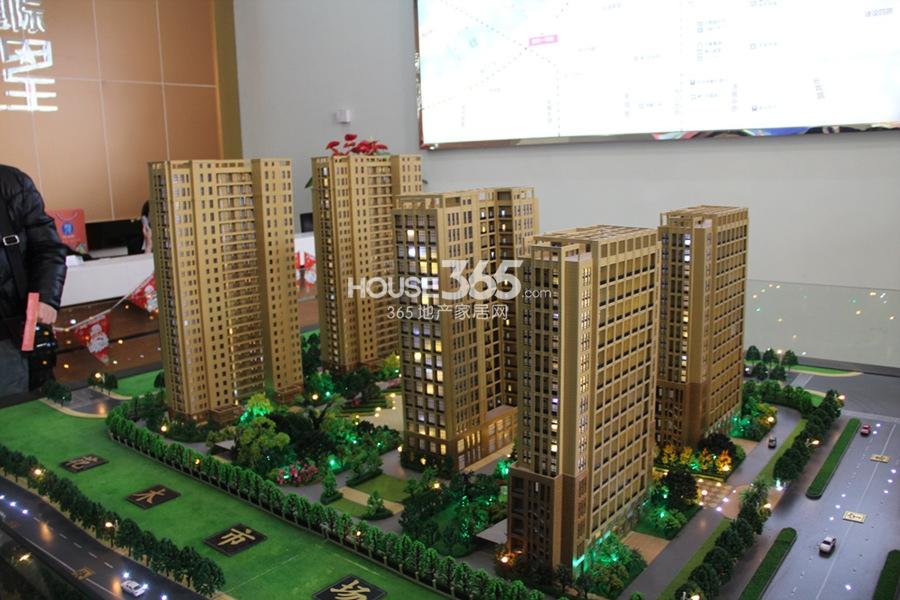 百富联合国际沙盘实景图 2014.12.27摄