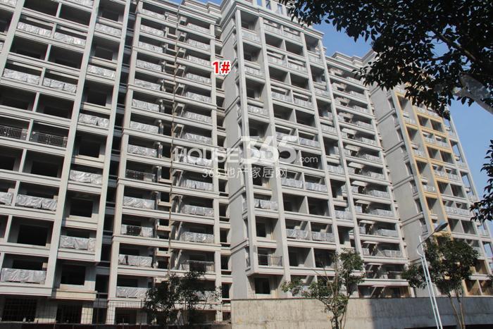 广大融城印象1号楼施工进度 2014年12月摄