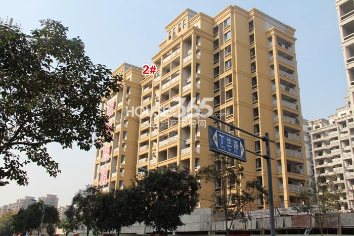 广大融城印象2号楼施工进度 2014年12月摄