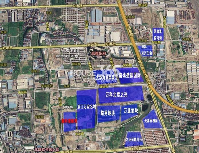 融创瑷颐湾交通图