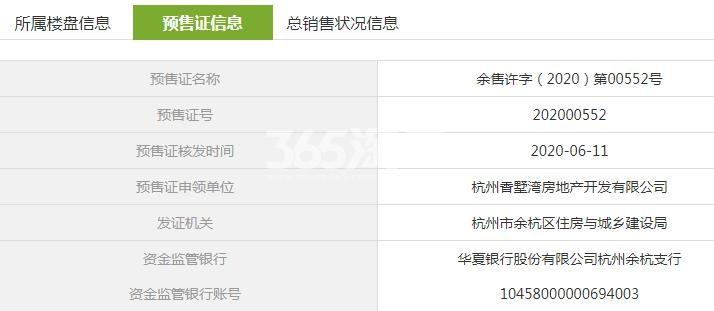西麓府东区13、14号楼预售证信息