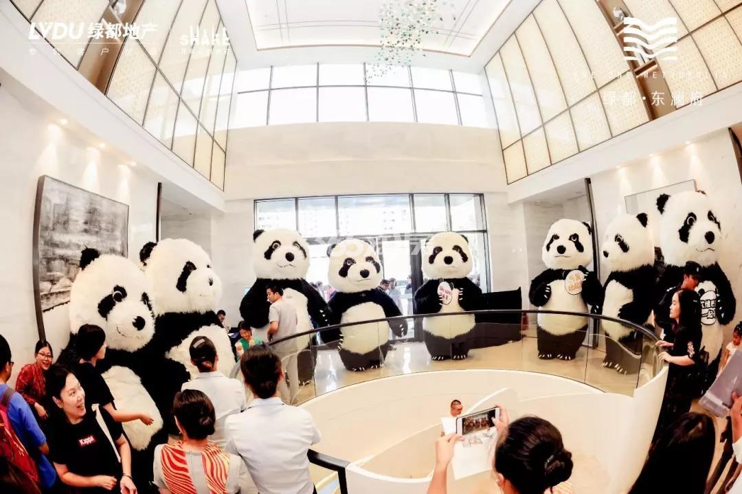 2019.9.7绿都东澜府示范区开放现场
