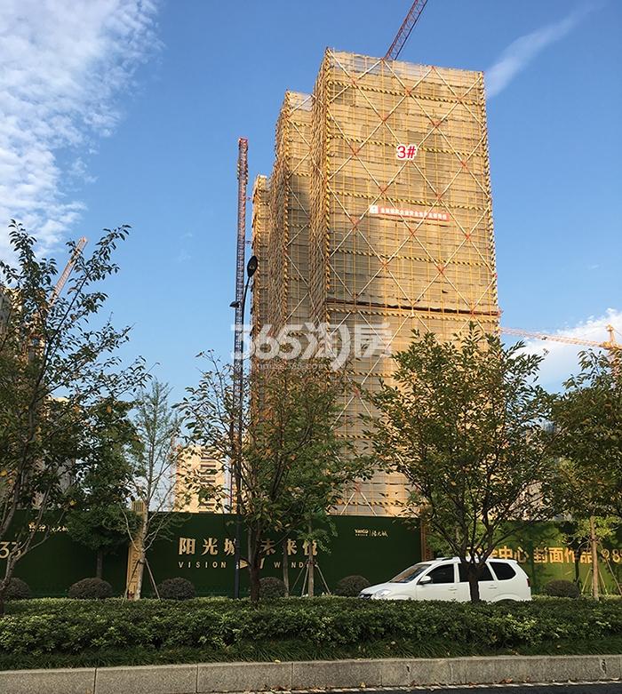 阳光城未来悦3号楼施工进程图（2018.9）