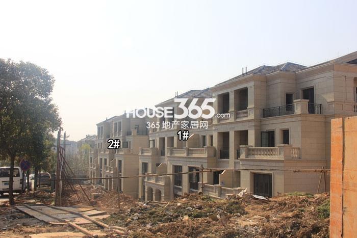 复地黄龙和山1、2号楼施工进程（2015.3）