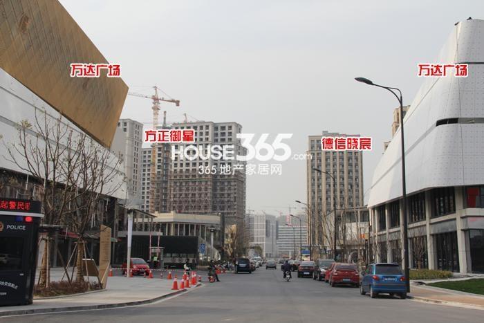 2015年3月杭州万达广场项目及周边楼盘