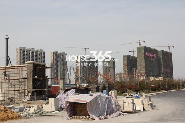 万科大都会79号周边御道路一号实景图  2015.3