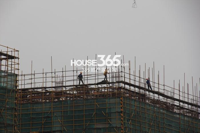 2015年3月底鑫都汇项目实景