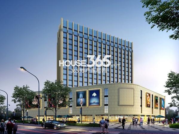 鹏龙商务大厦室外效果图