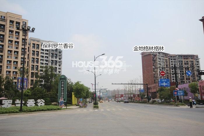 金地格林格林沿街实景图 2015年9月摄 
