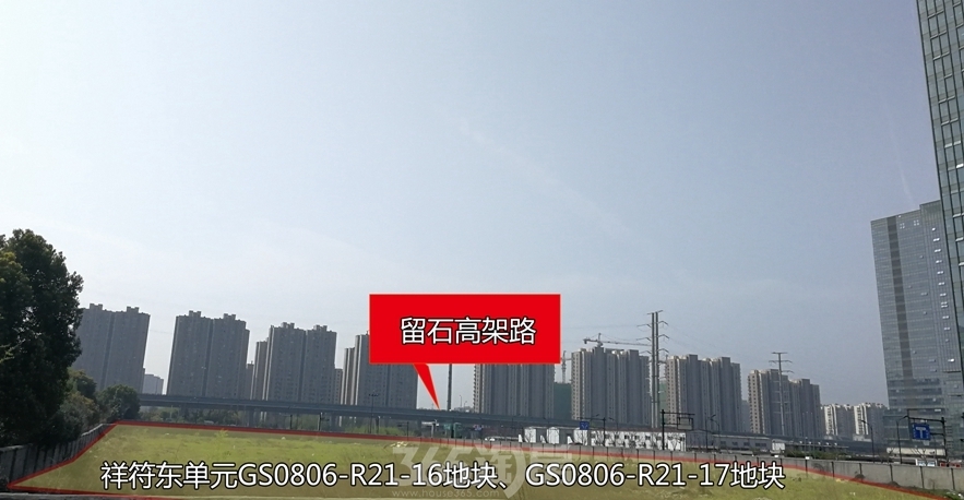 2019年4月金地祥符宅地实景