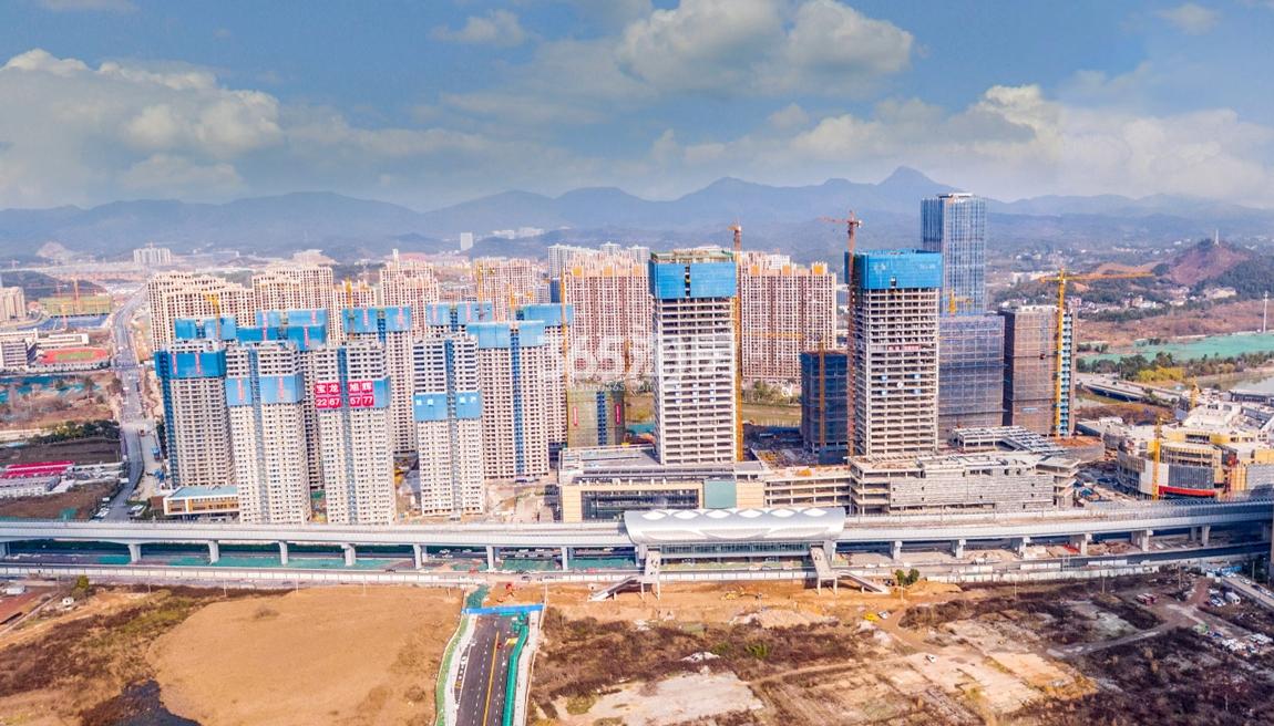 蔚宸悦城实景图（2020.01）