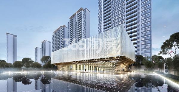 阳光城·檀苑售楼处效果图