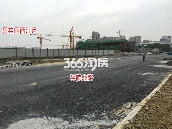 2016年4月碧桂园西江月项目及周边道路