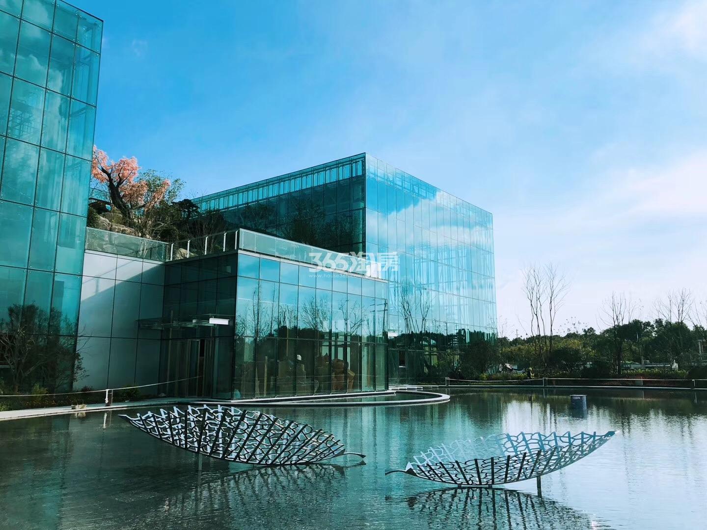 祥源花世界花立方展示中心外立面实景（2018.10.8）