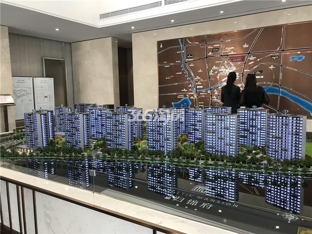 2020年5月归锦府沙盘实景
