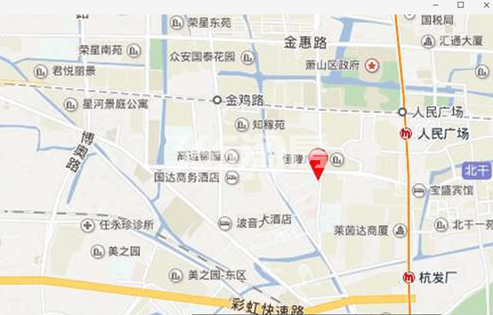 合景天誉交通图