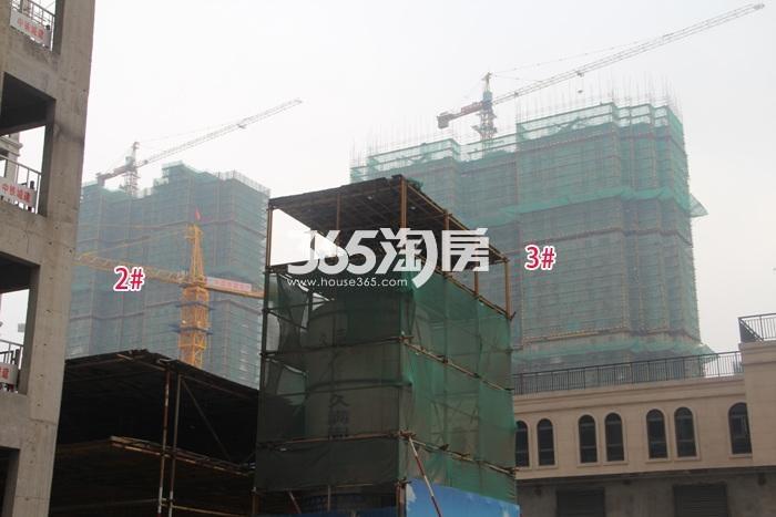 中国铁建江南国际城2、3号楼实景图 2016年1月摄