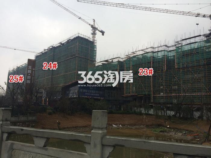 北辰奥园23、24、25号楼施工实景图 2016年1月摄