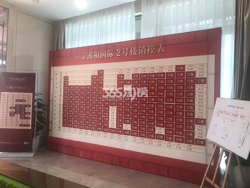 中豪湘和国际2#销控表