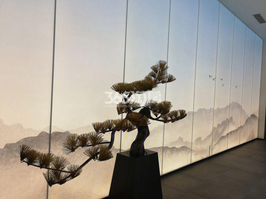 中旅名门府售楼处景观实景图