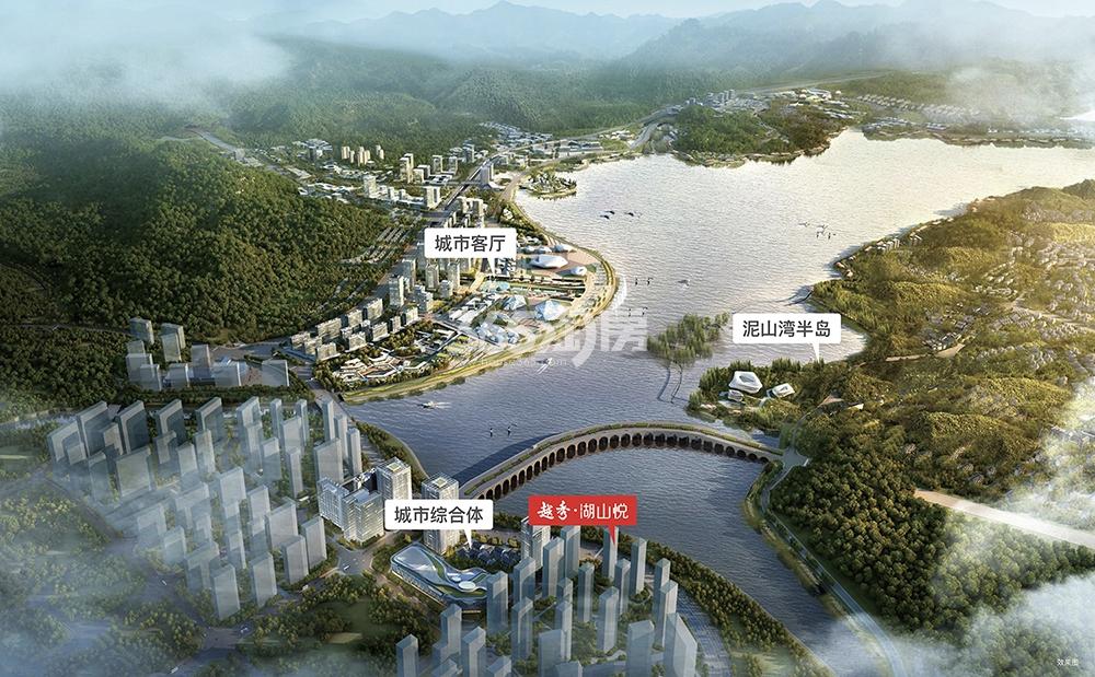 越秀湖山悦区位图