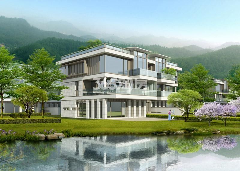 金色池塘家苑联排效果图