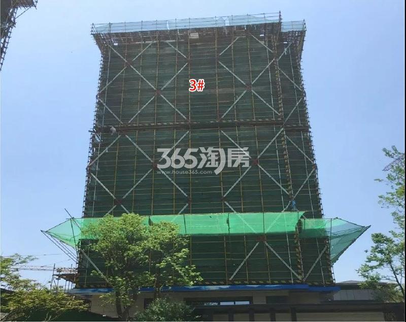 山语凤鸣府3号楼施工进程（2019.6）
