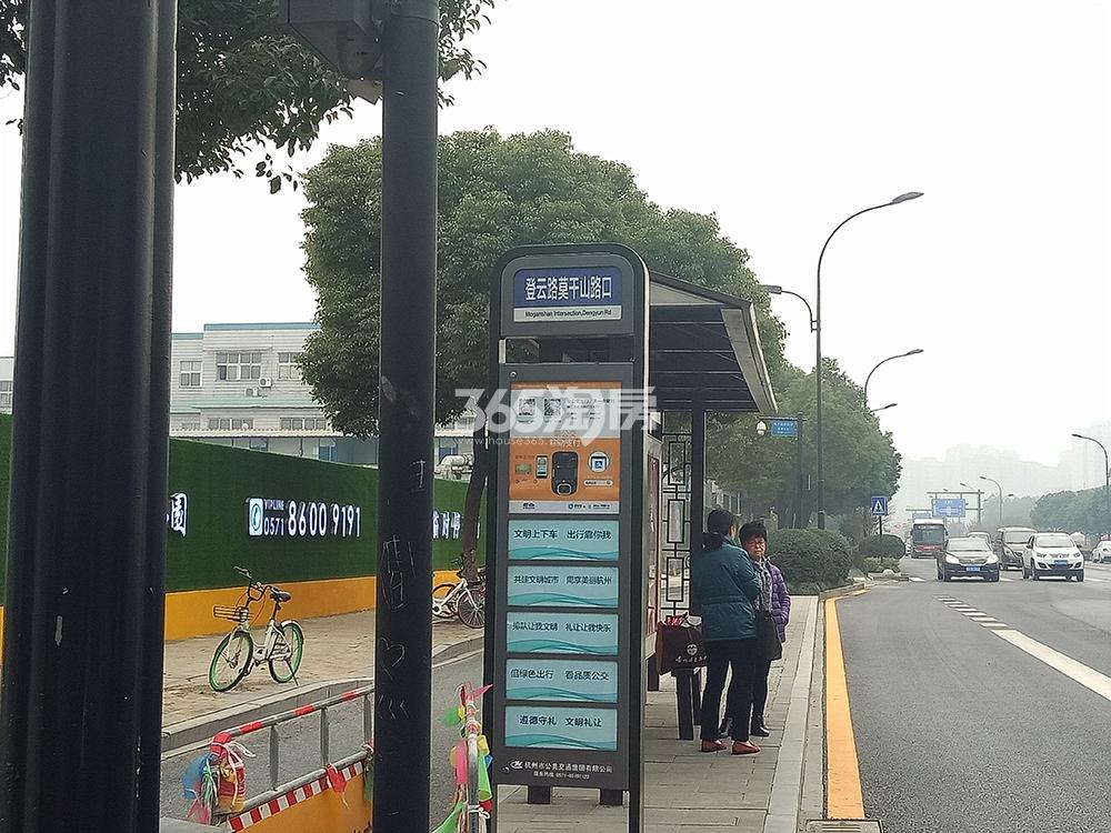2017年12月底融创宜和园周边公交站点