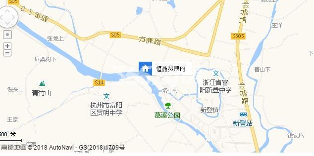 贤辰府交通图