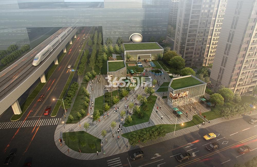 绿地艺尚府项目配套效果图