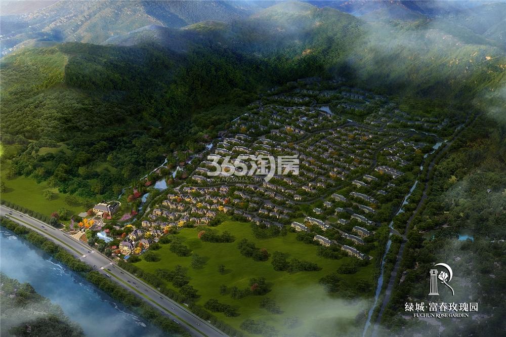 富春玫瑰园效果图