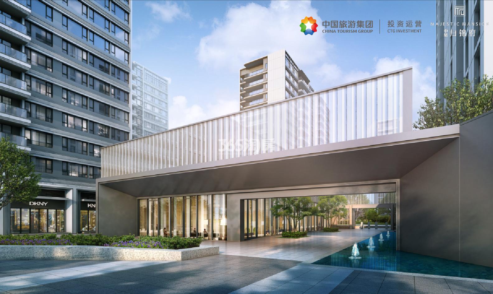 归锦府主入口效果图